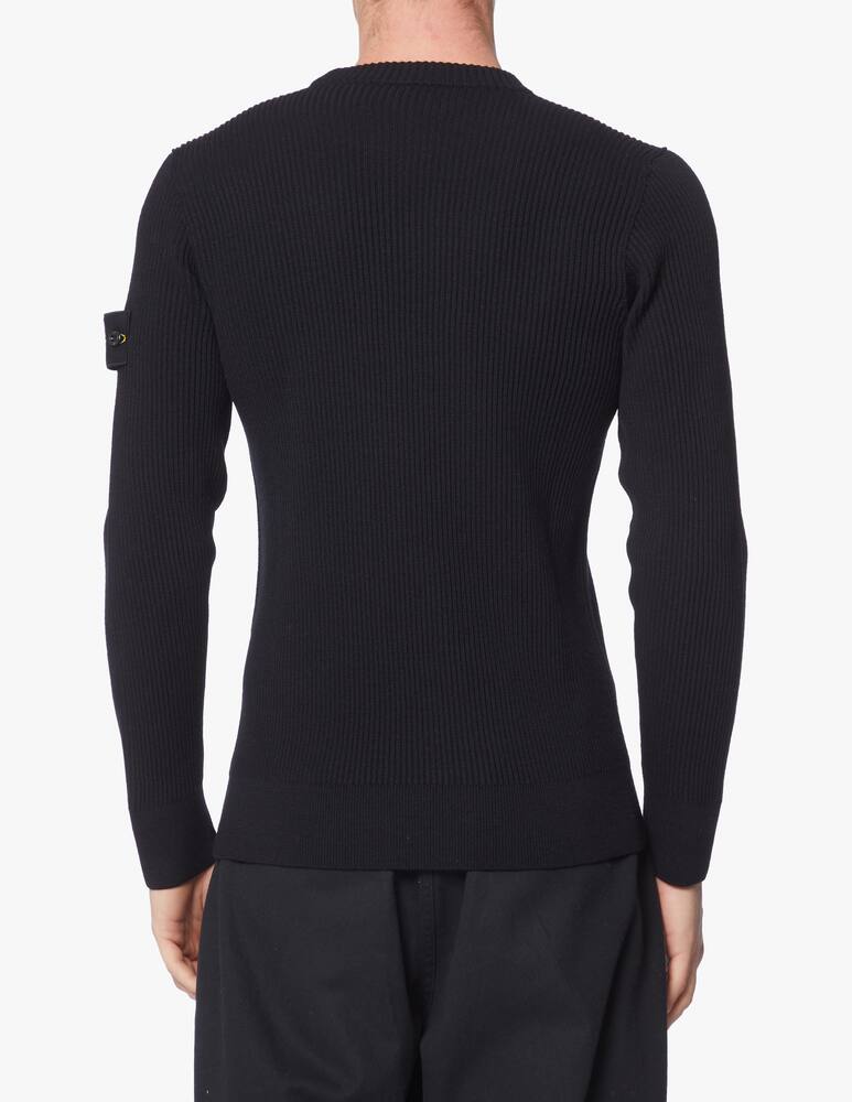 rinascente Stone Island Maglione girocollo con costa inglese