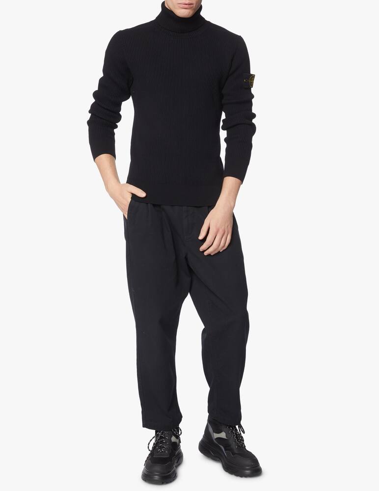 rinascente Stone Island Ribbed turtleneck