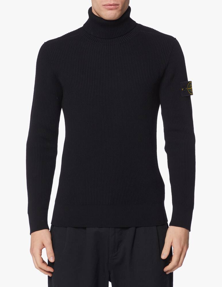 rinascente Stone Island Ribbed turtleneck