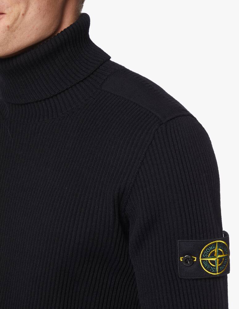 rinascente Stone Island Ribbed turtleneck