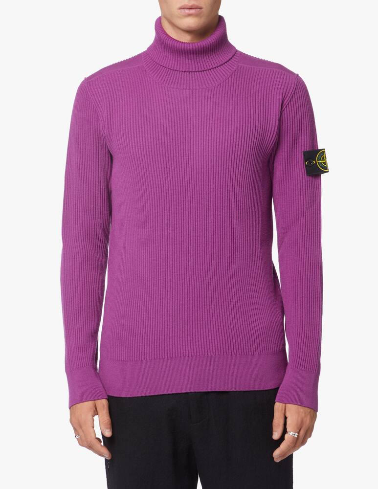 rinascente Stone Island Ribbed turtleneck