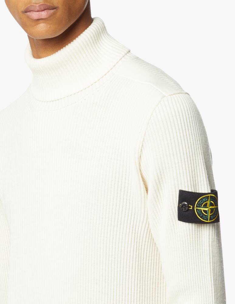 rinascente Stone Island Ribbed turtleneck