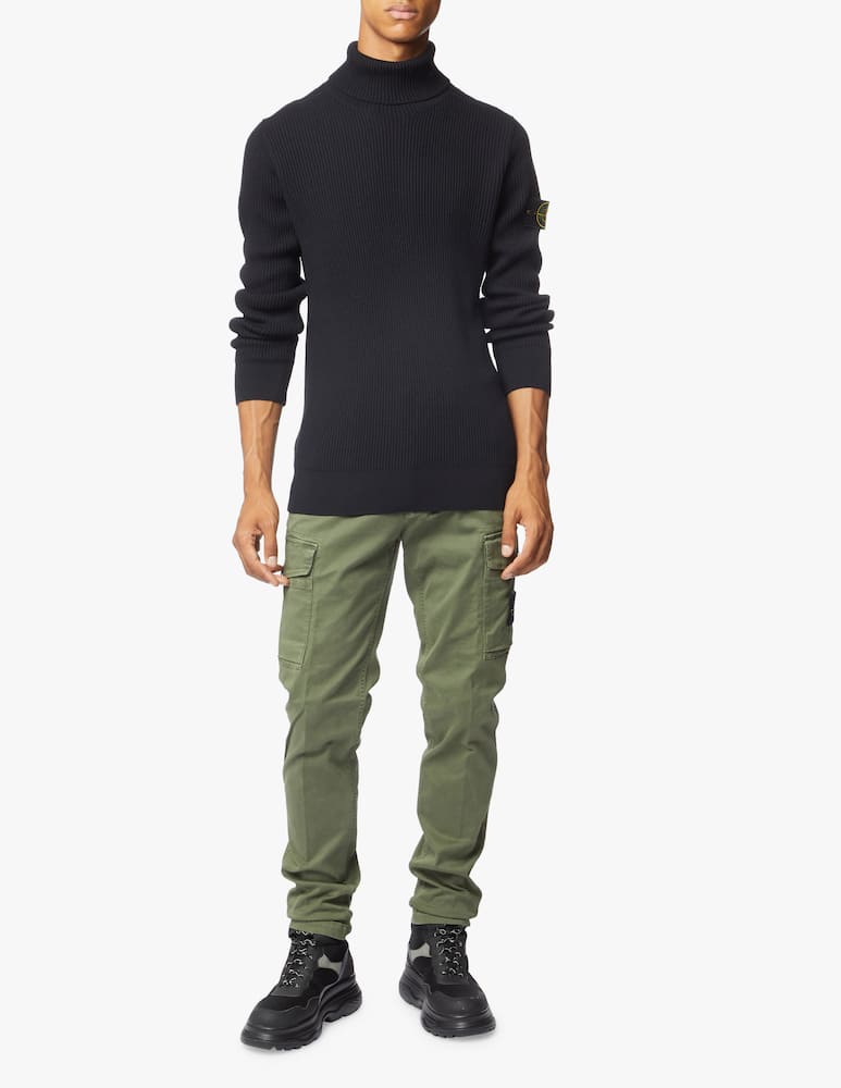 rinascente Stone Island Ribbed turtleneck