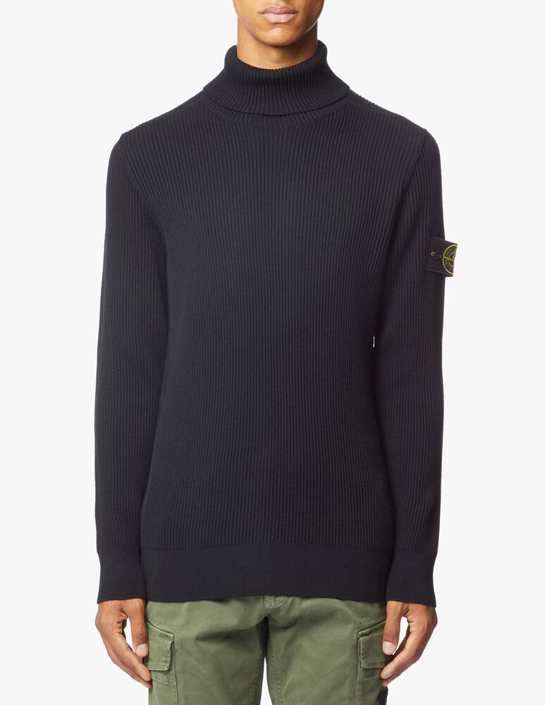 rinascente Stone Island Ribbed turtleneck