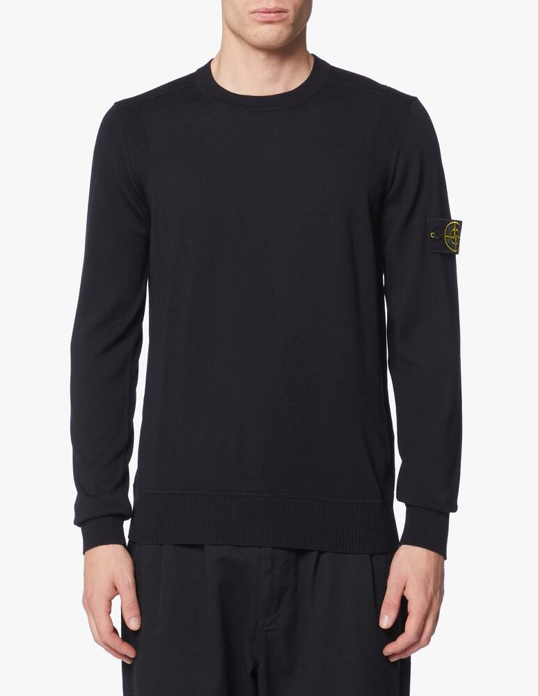 rinascente Stone Island Maglione girocollo in lana merino