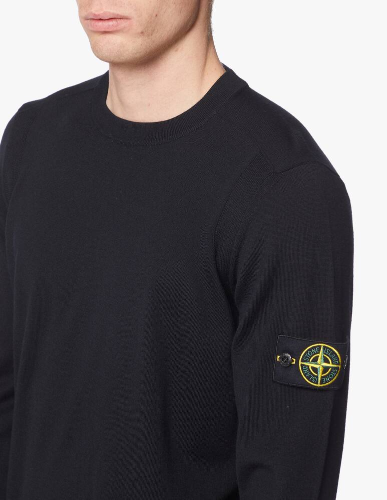 rinascente Stone Island Maglione girocollo in lana merino
