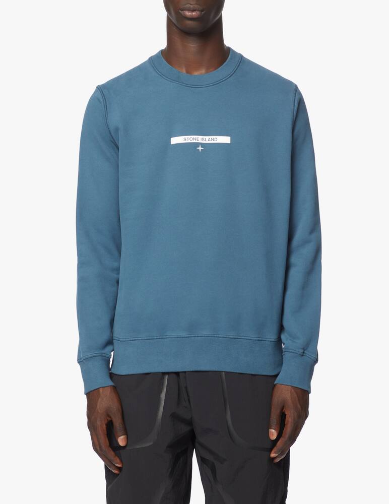 rinascente Stone Island Felpa girocollo micro graphics