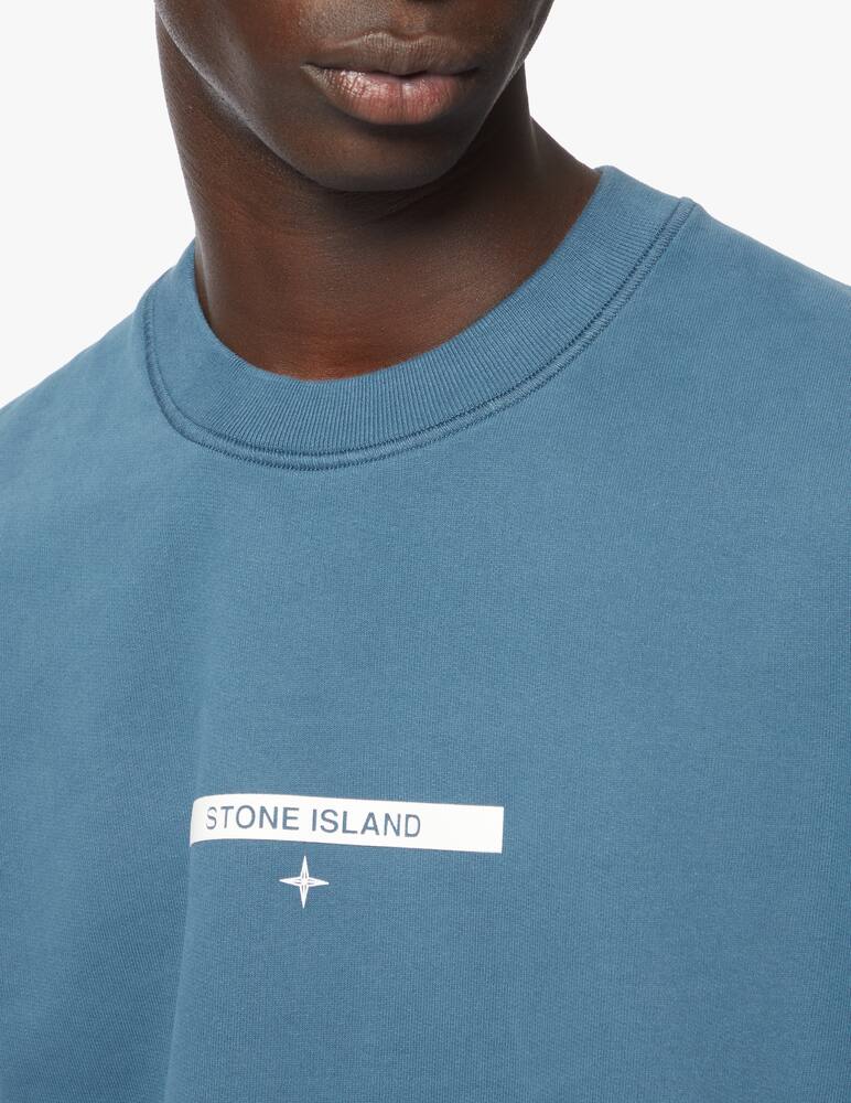 rinascente Stone Island Felpa girocollo micro graphics