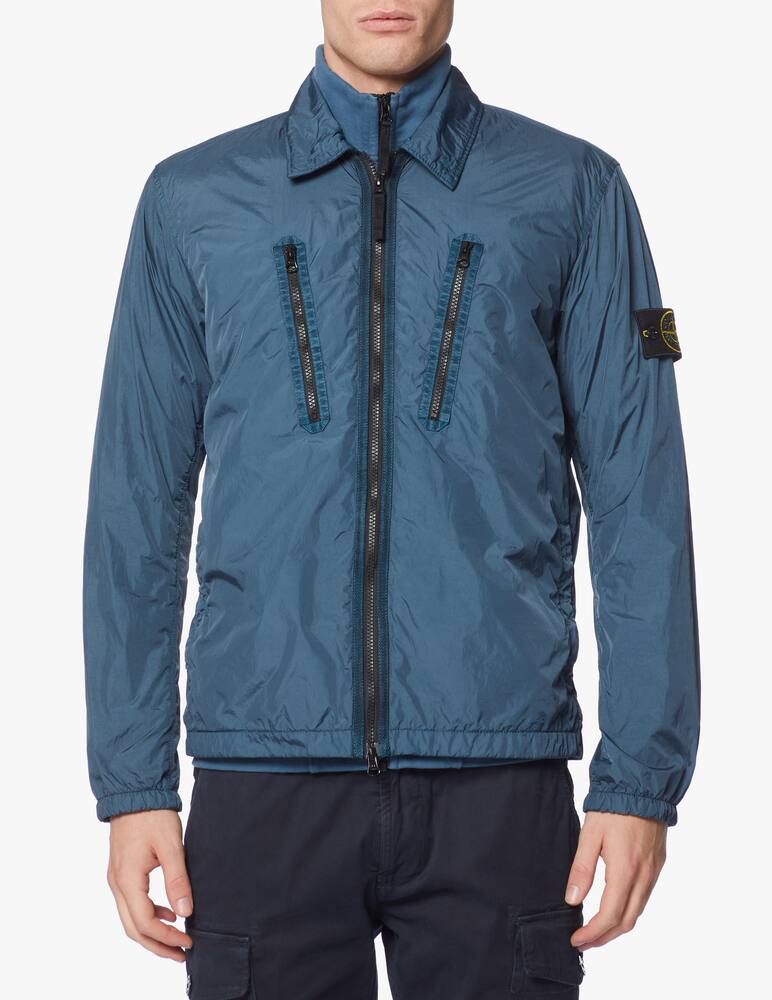 rinascente Stone Island Camicia overshirt crinkle