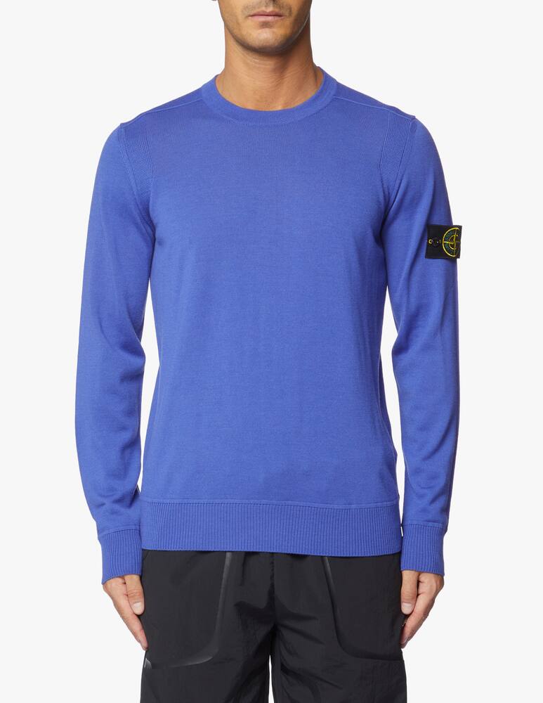 Stone Island Merino wool roundneck sweater - picture 4 Stone Island Merino wool roundneck sweater - picture 4