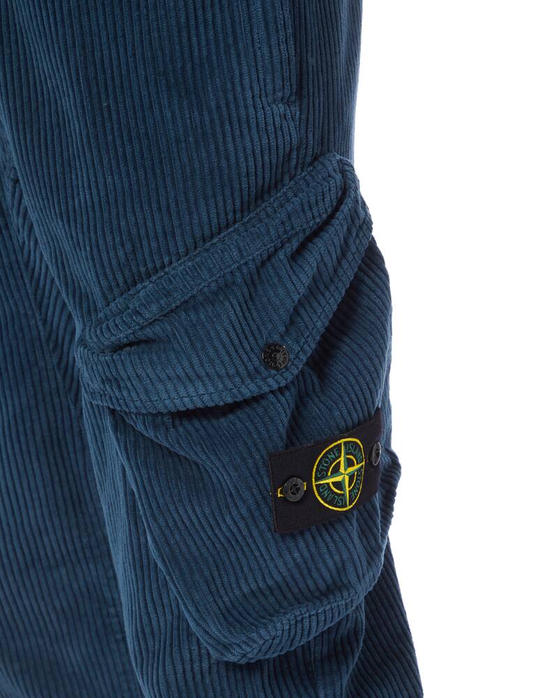 rinascente Stone Island Velvet cargo jogger