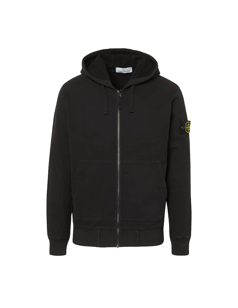 Stone Island Felpa con cappuccio e zip - immagine 1 Stone Island Felpa con cappuccio e zip - immagine 1