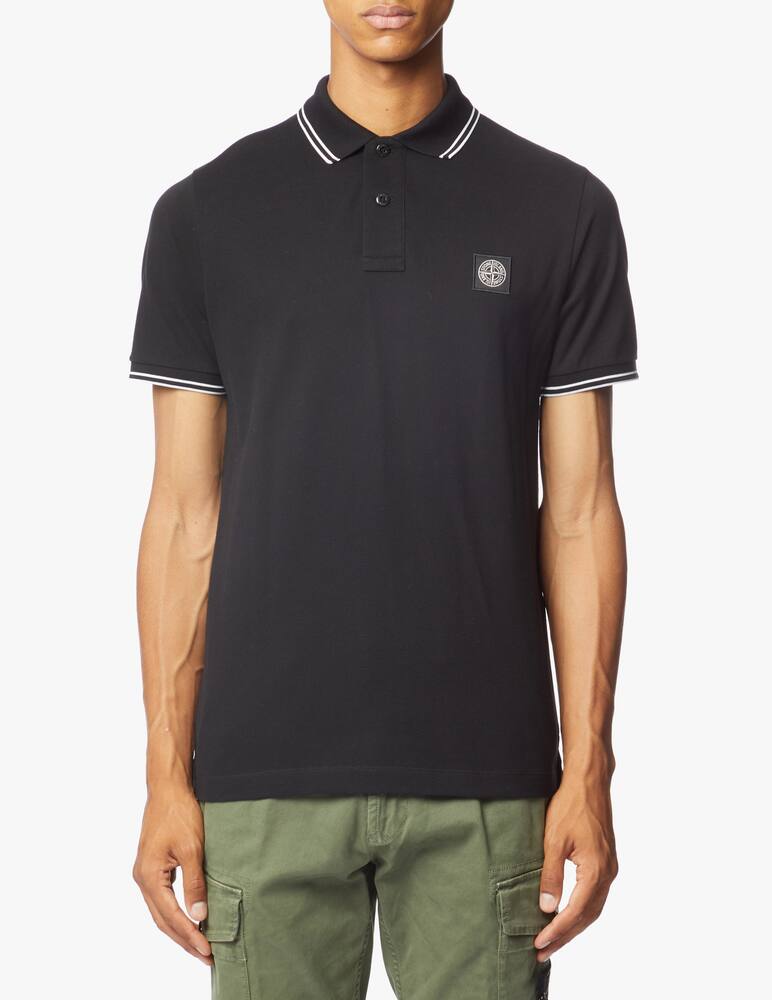 rinascente Stone Island Polo manica corta stretch