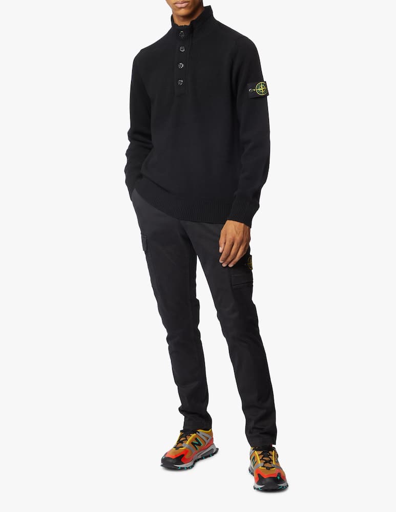 rinascente Stone Island Polo manica lunga in lana