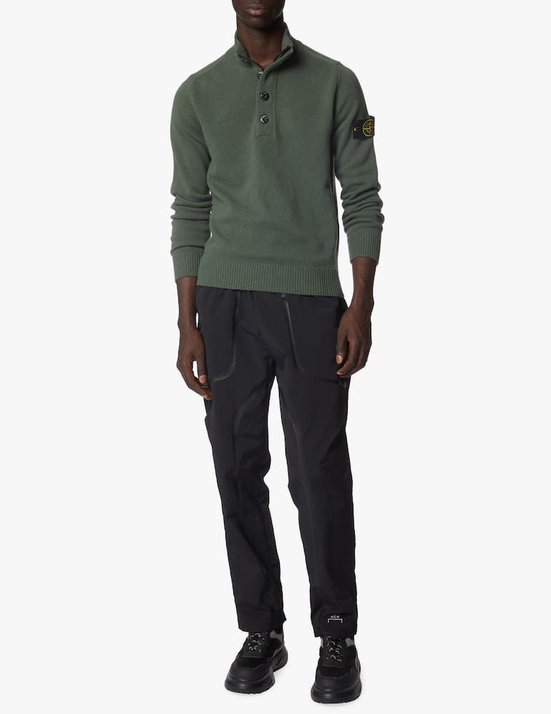 rinascente Stone Island Polo manica lunga in lana