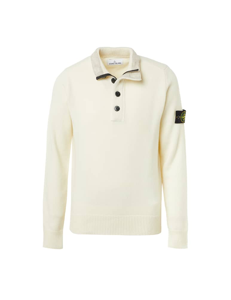 Stone Island Lambwool poloshirt - picture 1 Stone Island Lambwool poloshirt - picture 1