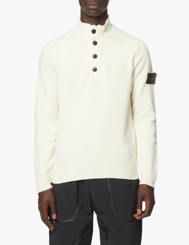 rinascente Stone Island Lambwool poloshirt