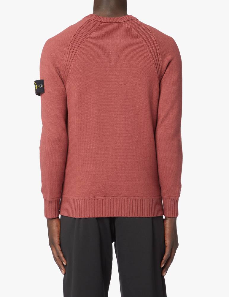 Stone Island Maglione girocollo in caldo cotone - immagine 3 Stone Island Maglione girocollo in caldo cotone - immagine 3
