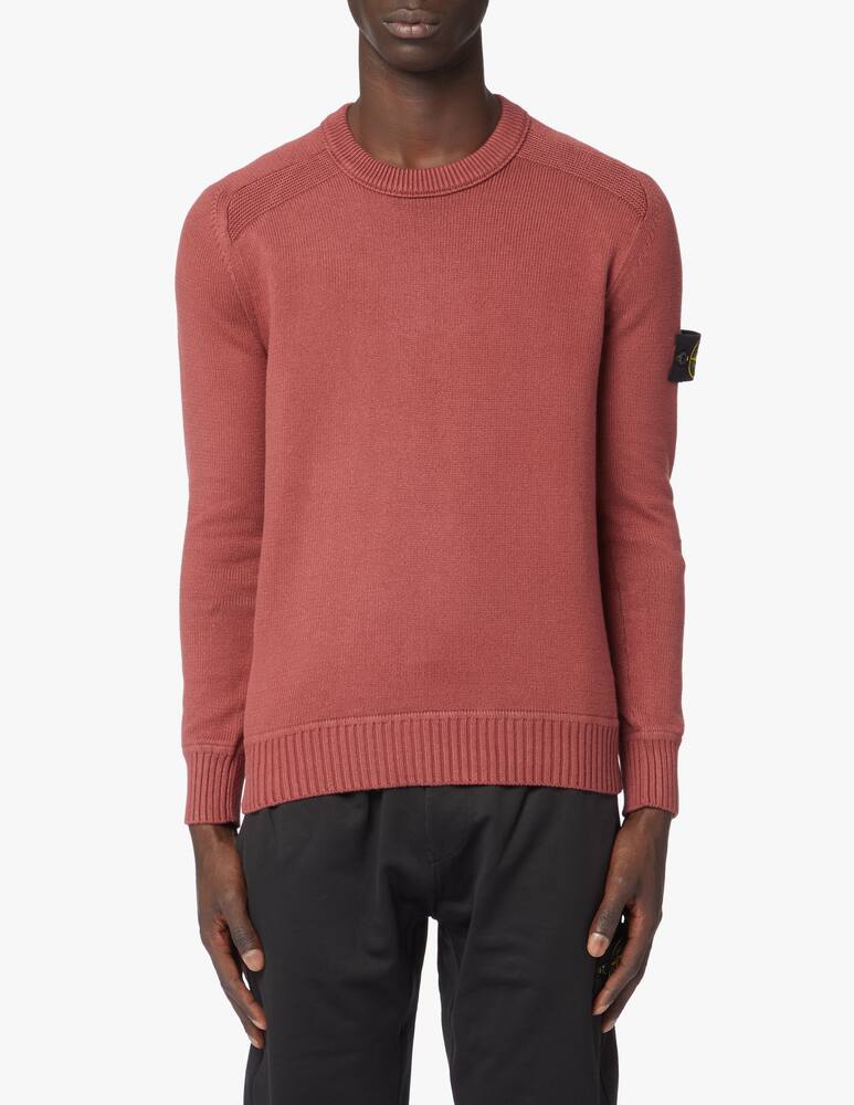Stone Island Maglione girocollo in caldo cotone - immagine 4 Stone Island Maglione girocollo in caldo cotone - immagine 4