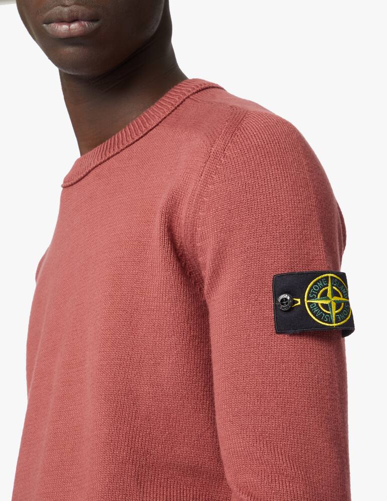 Stone Island Maglione girocollo in caldo cotone - immagine 5 Stone Island Maglione girocollo in caldo cotone - immagine 5