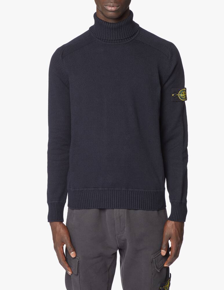 rinascente Stone Island Warm cotton turtleneck