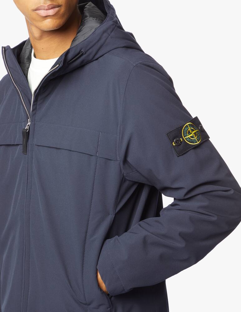 rinascente Stone Island Softshell primaloft hooded jacket