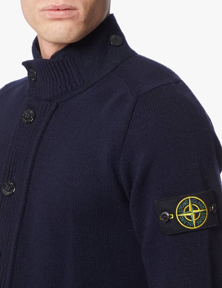 rinascente Stone Island Maglione in lana con zip 