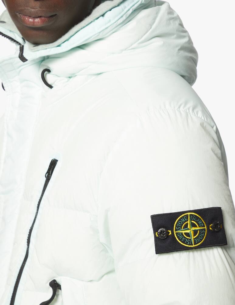 rinascente Stone Island Piumino lungo crinkle