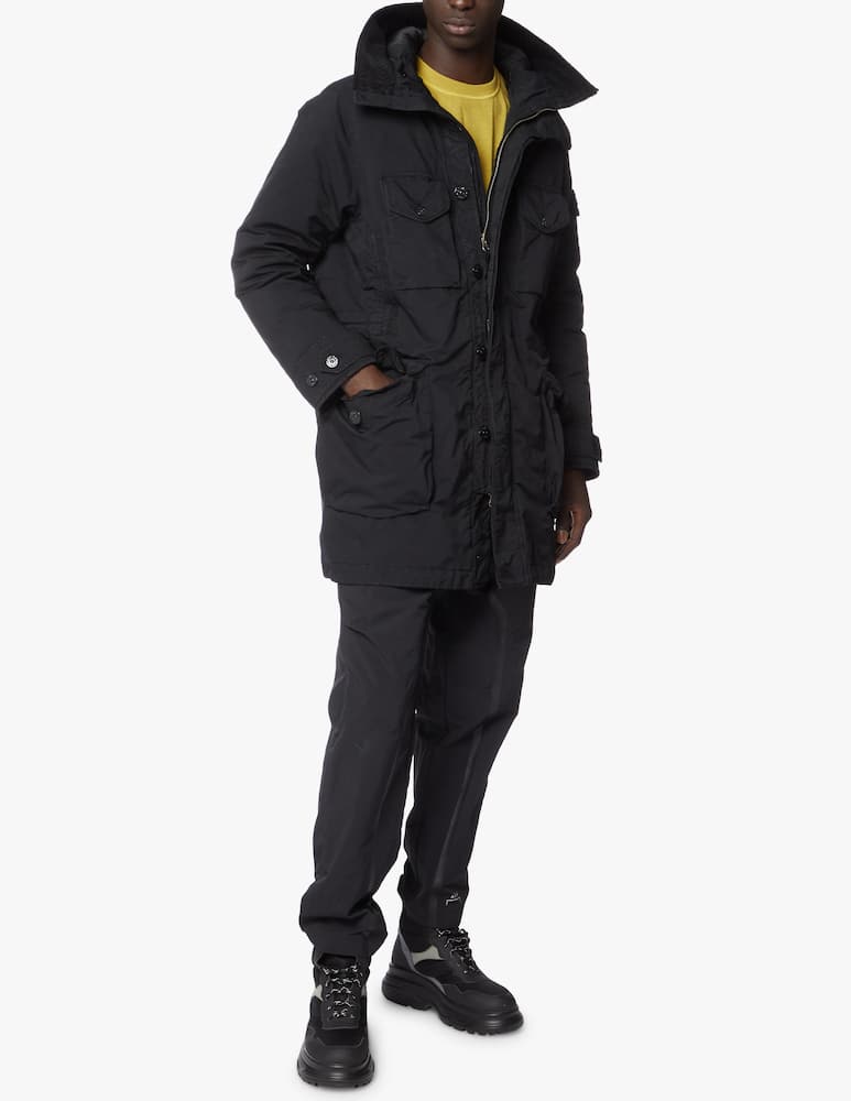 rinascente Stone Island Parka david in piuma