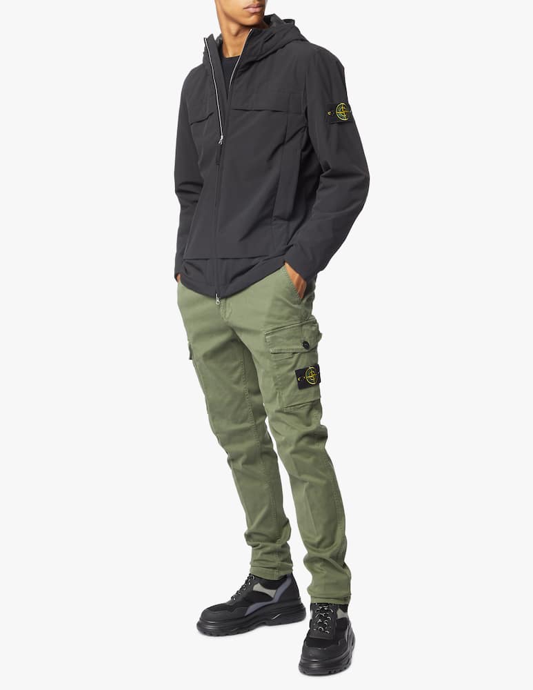 rinascente Stone Island Giacca softshell primaloft con cappuccio