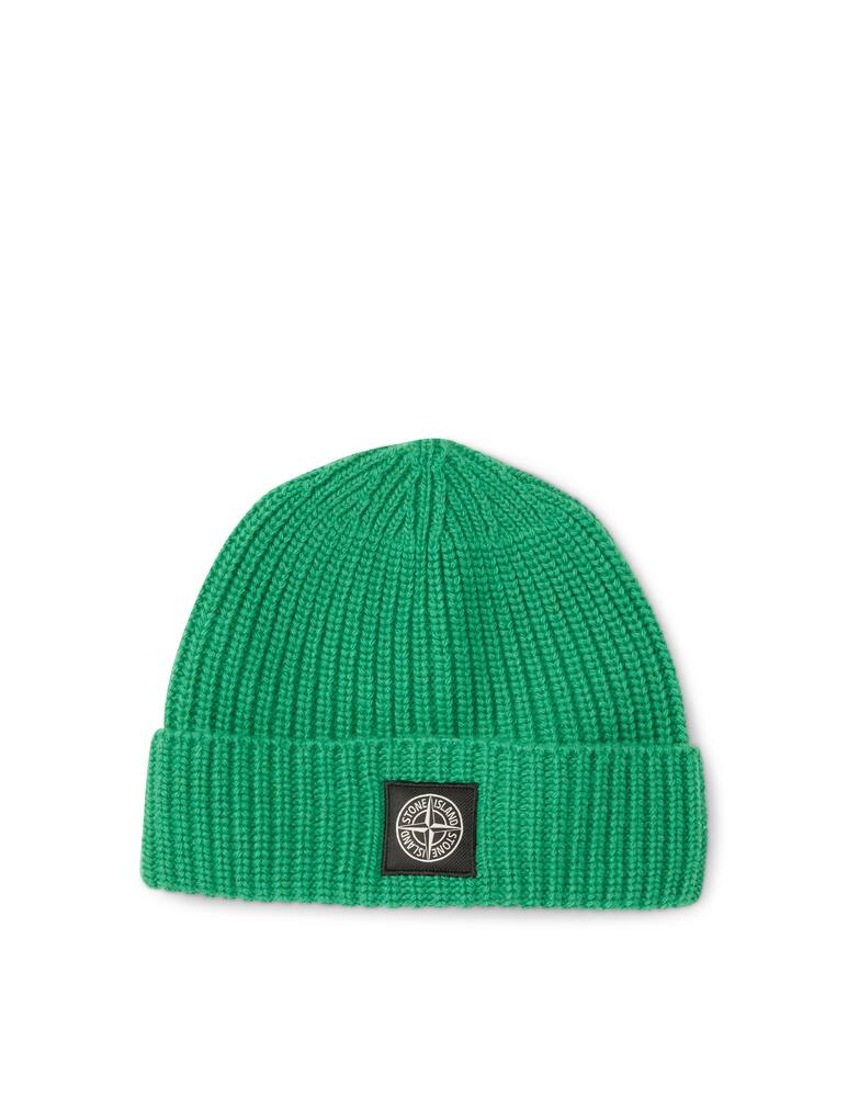 rinascente Stone Island Ribbed beanie wool