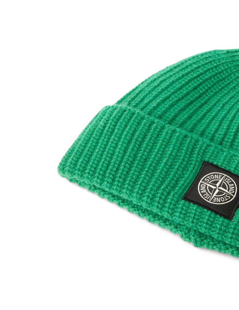 rinascente Stone Island Ribbed beanie wool