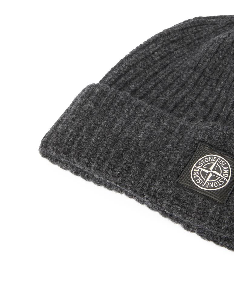 rinascente Stone Island Ribbed beanie wool