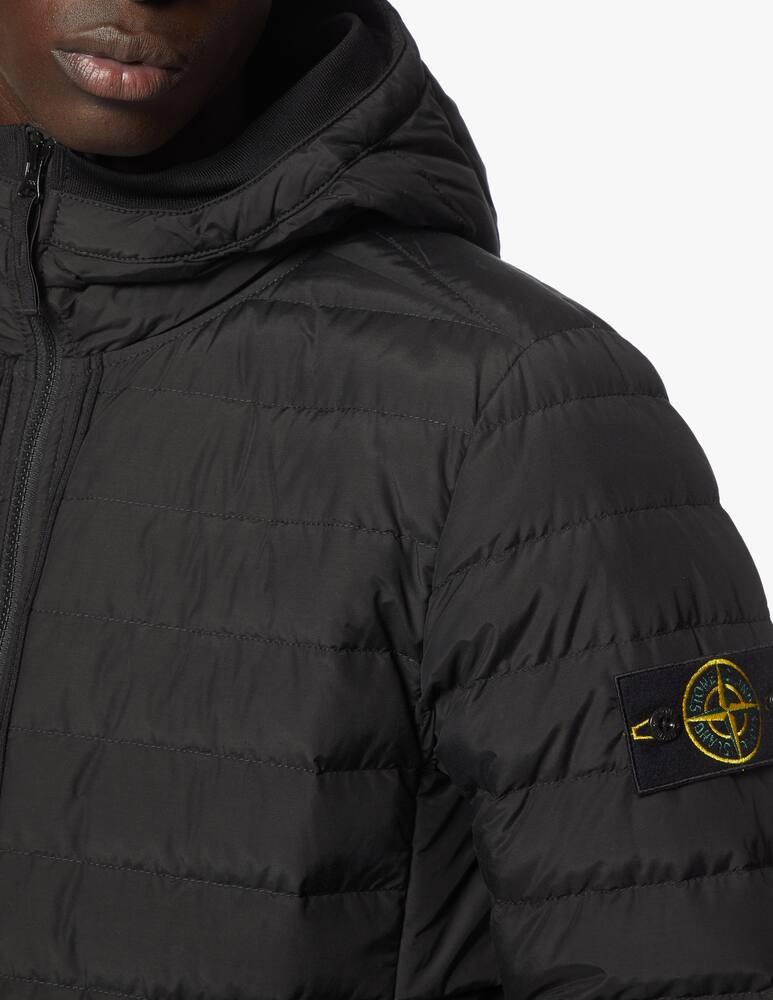 rinascente Stone Island Nylon 100 gr hooded downjacket