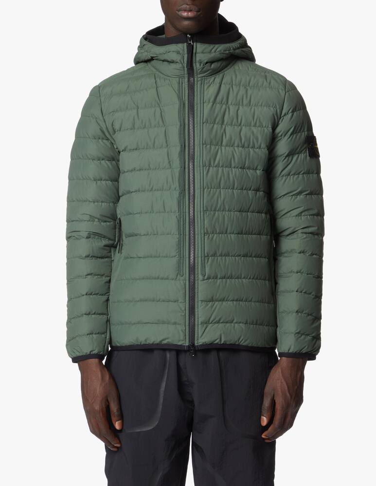 rinascente Stone Island Piumino 100gr con cappuccio in nylon
