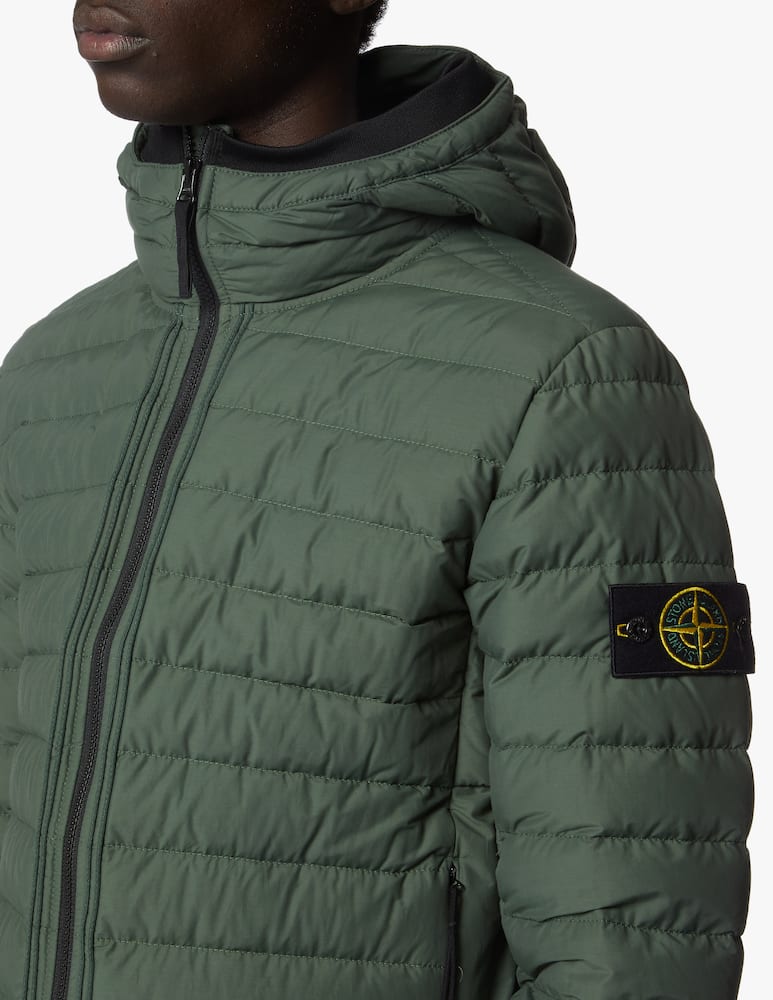 rinascente Stone Island Piumino 100gr con cappuccio in nylon