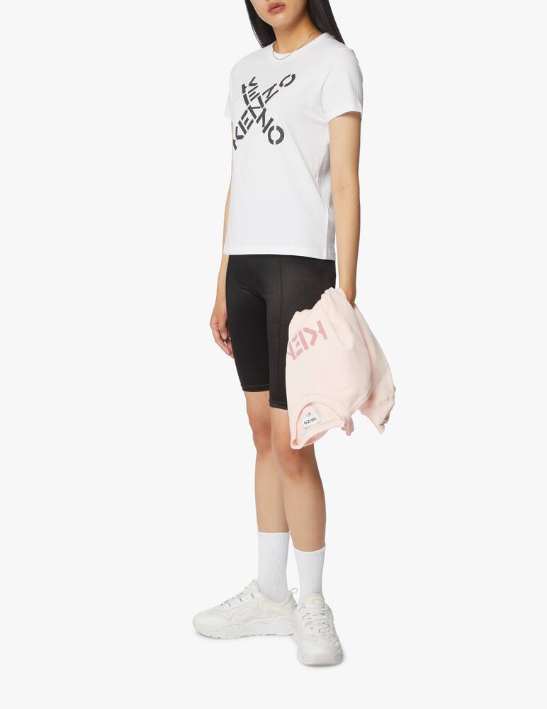 rinascente Kenzo Cotton t-shirt Big X - white