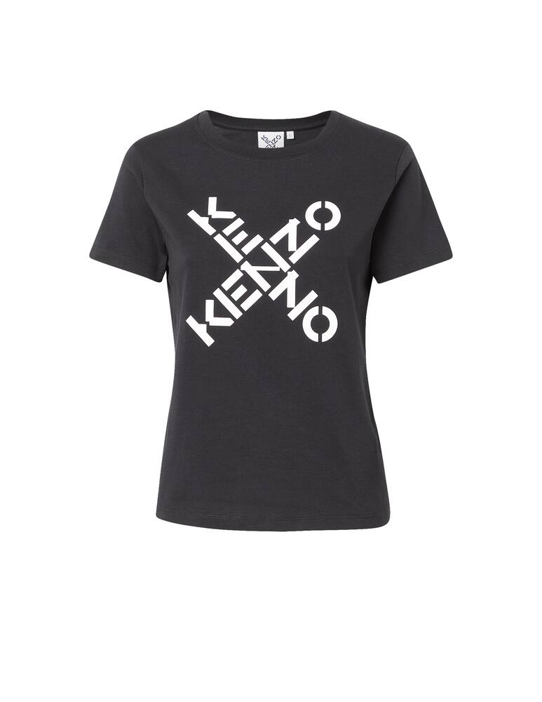 rinascente Kenzo T-shirt in cotone Big X - nero