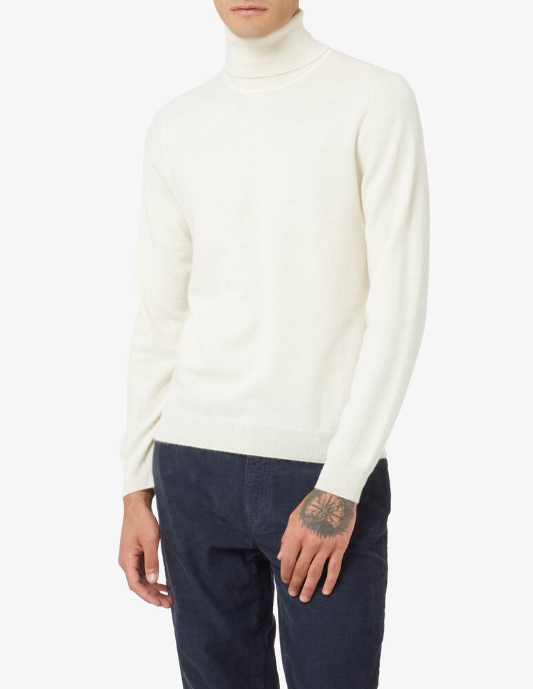 Pure Cashmere Dolcevita fin 12 in cashmere - Bianco - immagine 1 Pure Cashmere Dolcevita fin 12 in cashmere - Bianco - immagine 1