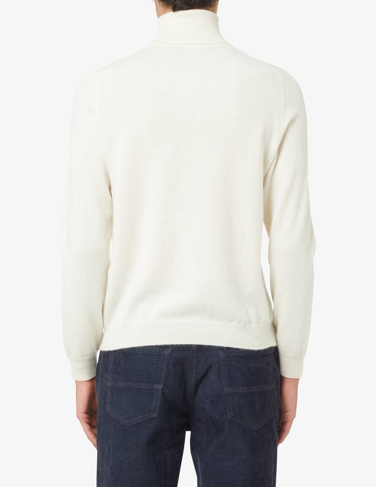 rinascente Pure Cashmere Dolcevita fin 12 in cashmere - Bianco