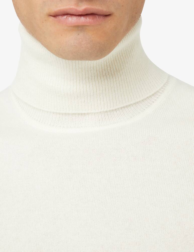 rinascente Pure Cashmere Dolcevita fin 12 in cashmere - Bianco