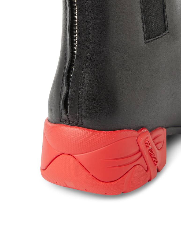 rinascente Raf Simons Leather ankle boots Solaris