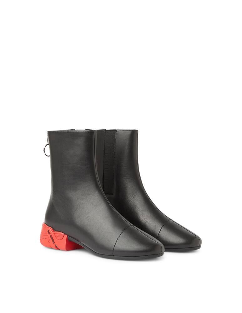 rinascente Raf Simons Leather ankle boots Solaris