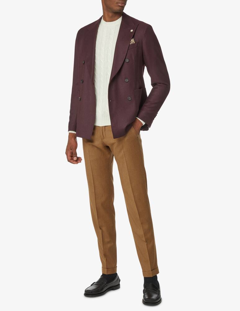 rinascente Pure Cashmere Cashmere cable roundneck sweater - White