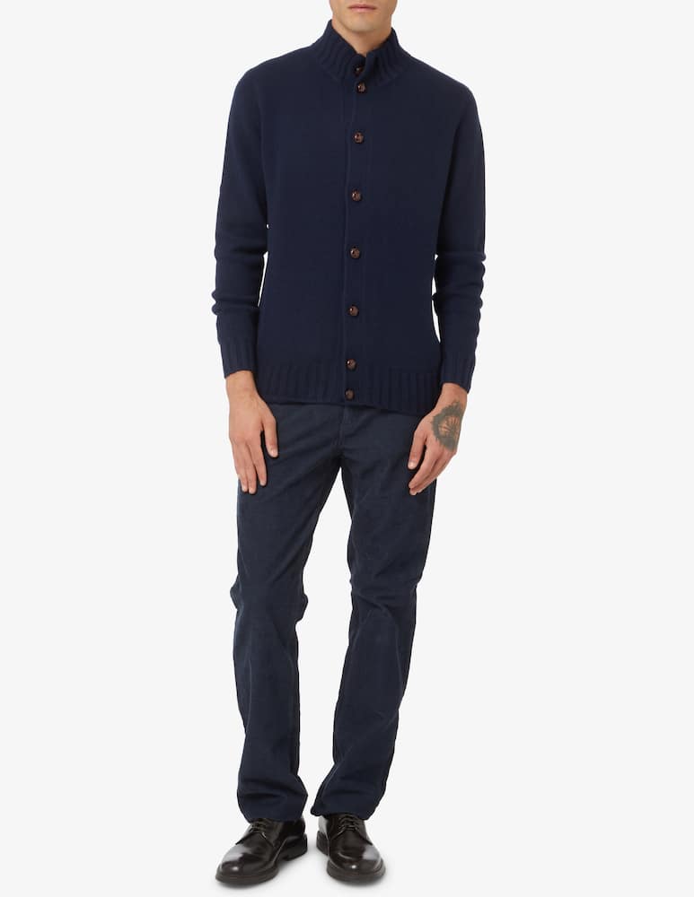 rinascente Pure Cashmere Button cardigan - Blue
