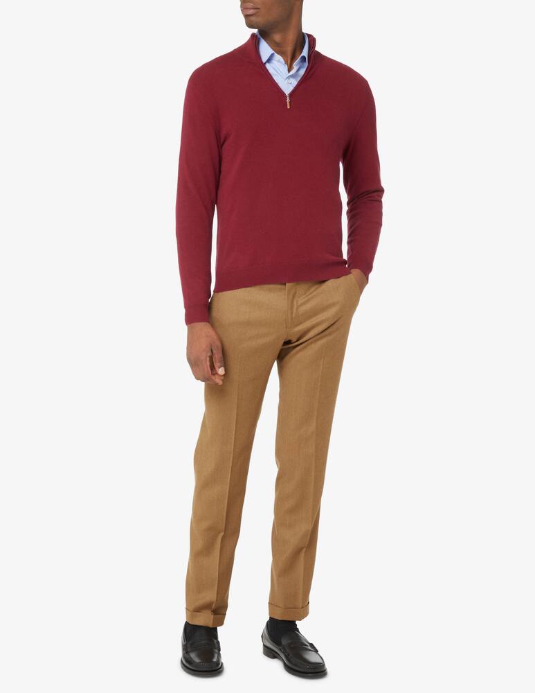 rinascente Pure Cashmere Mzip cashmere sweater - Red