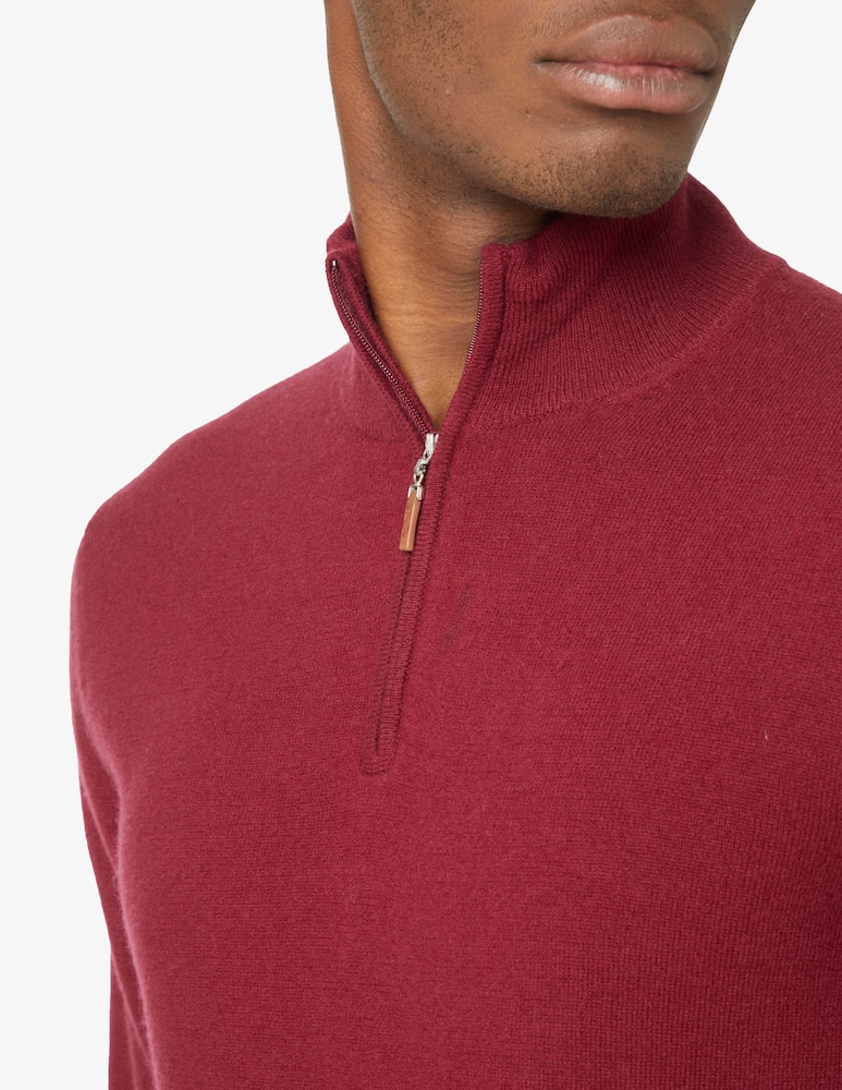 rinascente Pure Cashmere Mzip cashmere sweater - Red