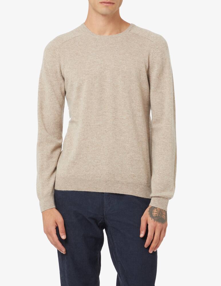 Pure Cashmere Cashmere roundneck sweater - Beige - picture 1 Pure Cashmere Cashmere roundneck sweater - Beige - picture 1
