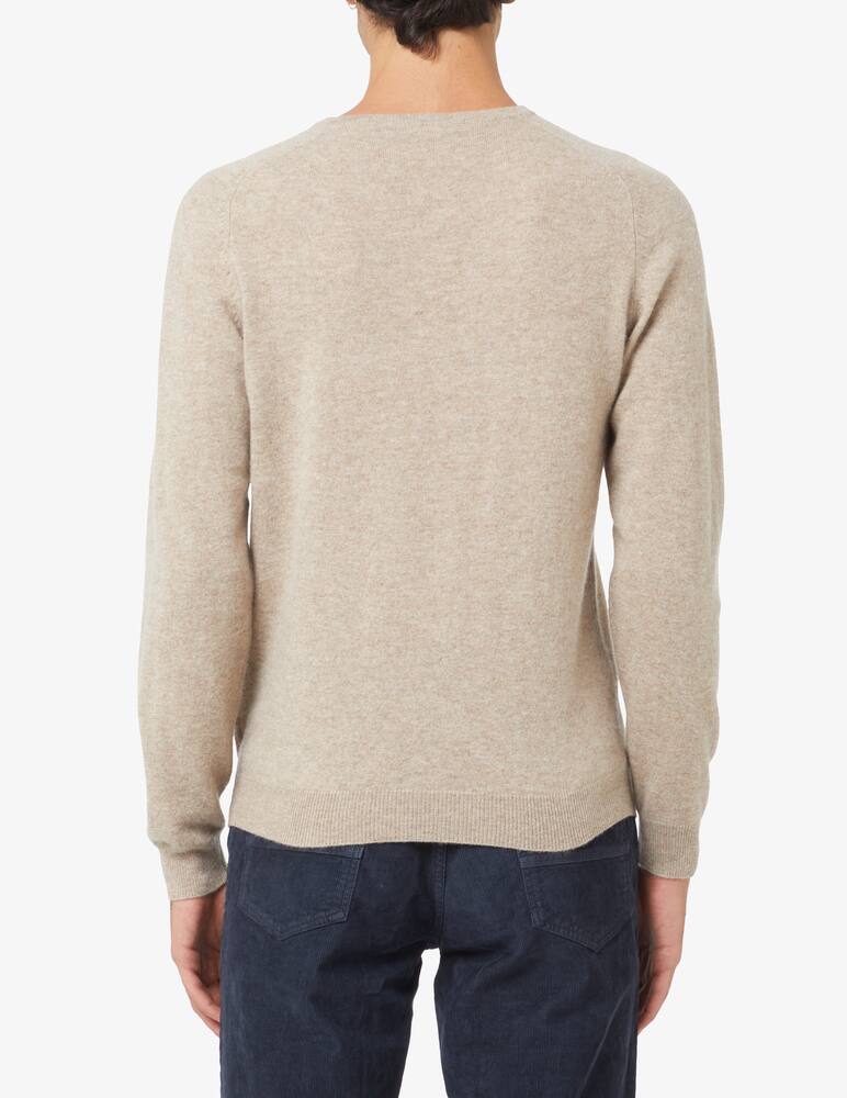 Pure Cashmere Cashmere roundneck sweater - Beige - picture 3 Pure Cashmere Cashmere roundneck sweater - Beige - picture 3