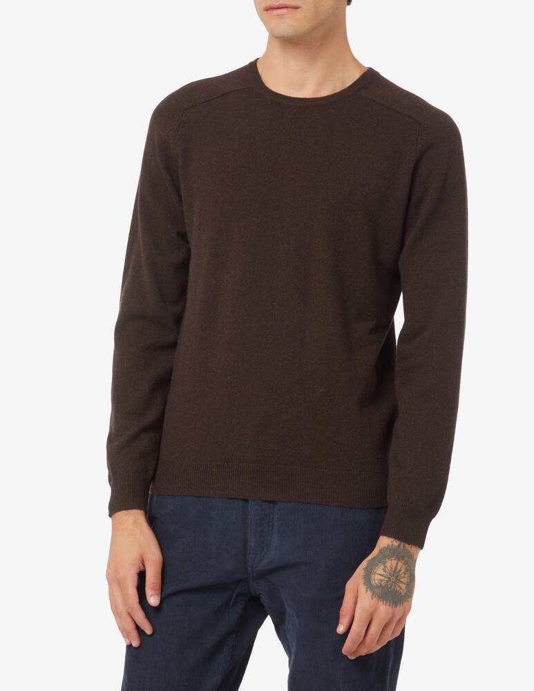 Pure Cashmere Cashmere roundneck sweater - Brown - picture 1 Pure Cashmere Cashmere roundneck sweater - Brown - picture 1